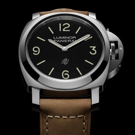 panerai luminor base logo review|panerai pam01086.